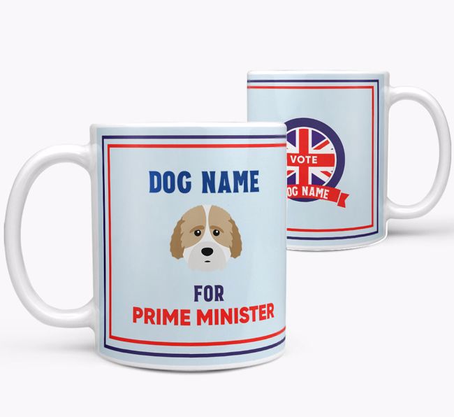 Personalised 'Prime Minister' Mug for your {breedFullName}